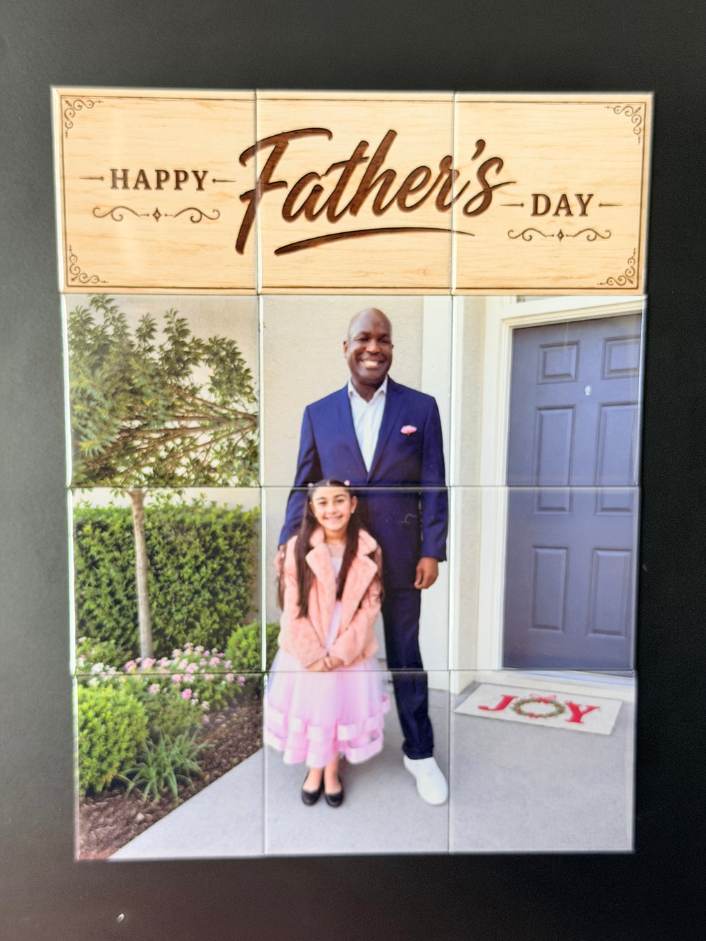 Father's Day Puzzle Magnet Set - 12 Piece (Choose your banner)