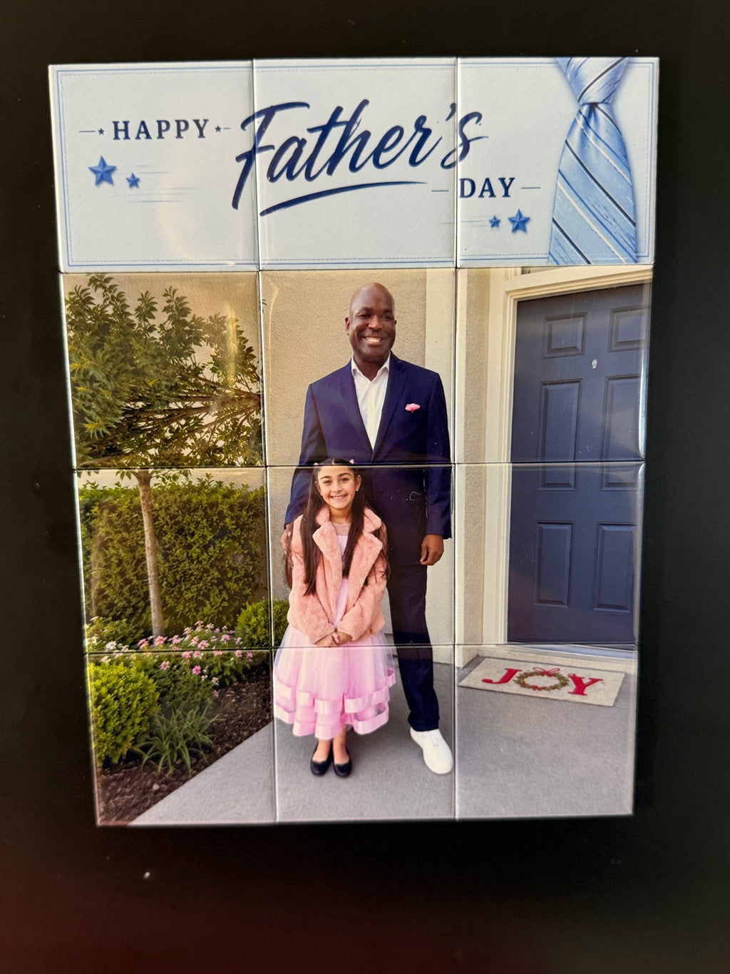 Father's Day Puzzle Magnet Set - 12 Piece (Choose your banner)